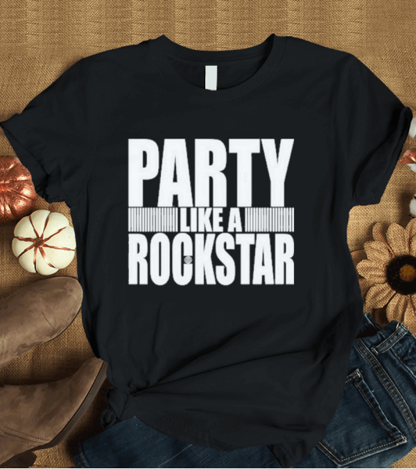 T-Shirt: 6Arelyhuman Party Like a Rockstar T-Shirt 6Arelyhuman Party Like a Rockstar T-Shirt