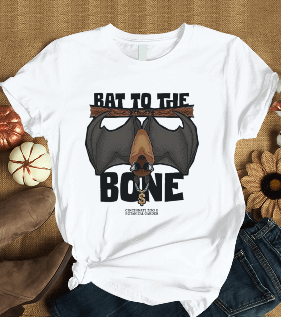 Bat To The Bone Cincinnati Zoo and Botanical Garden T-Shirt