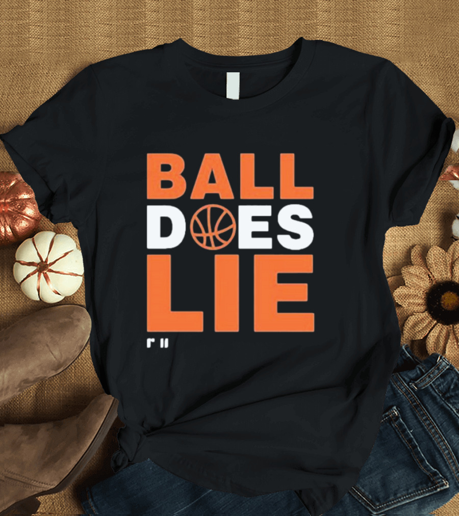 Ball Does Lie Basketball Refmasters T-Shirt
