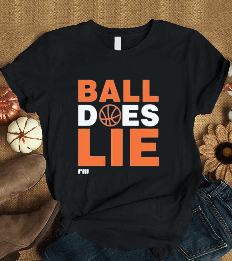 Refmasters Ball Does Lie Basketball T-Shirt