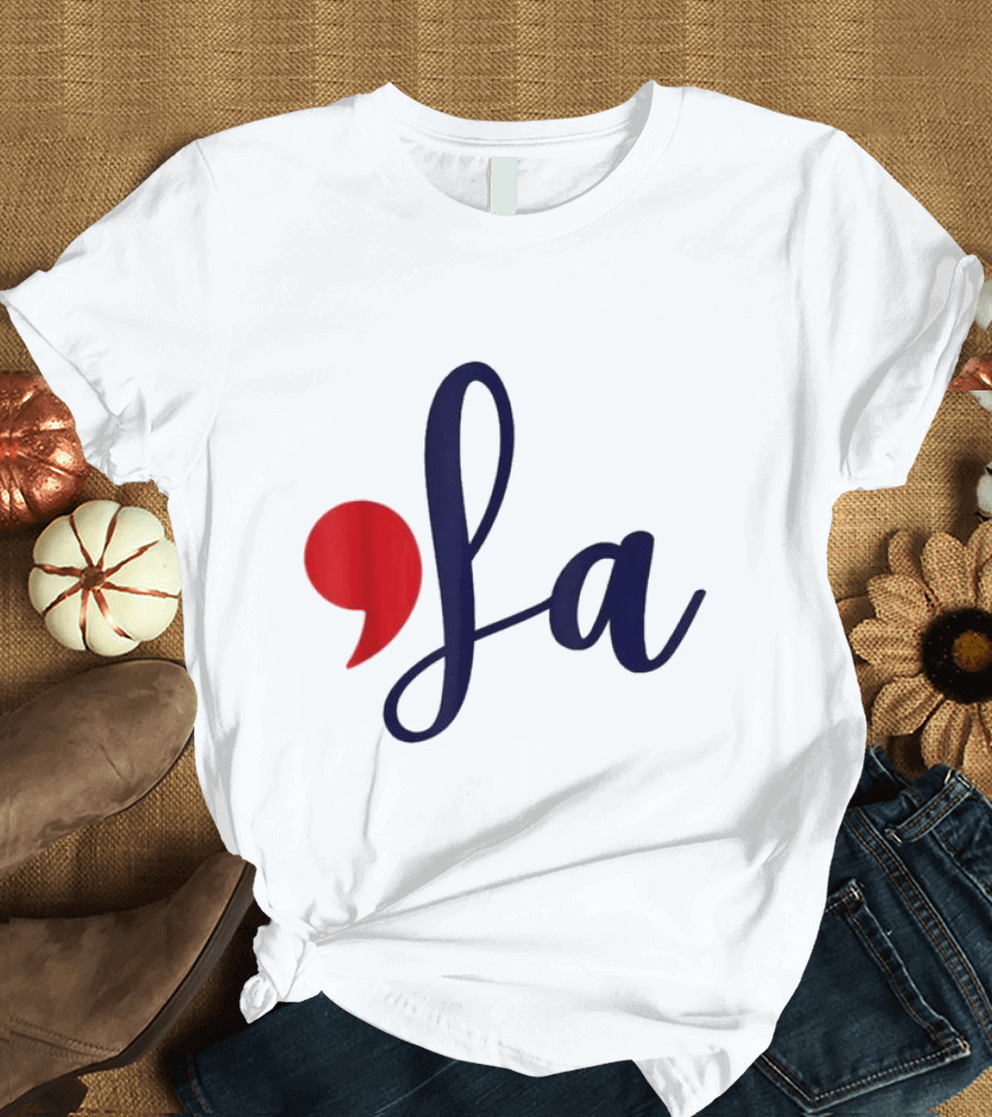 Kamala Harris 2024 Comma La Election Campaign T-Shirt