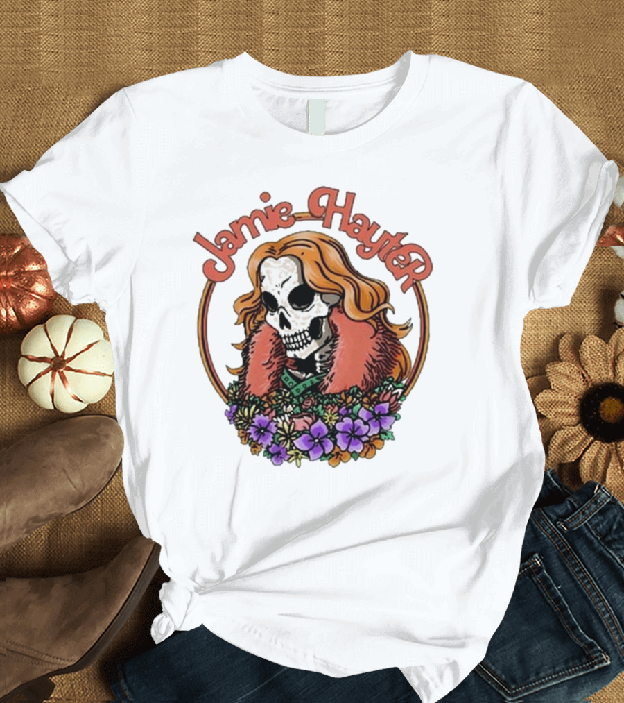 Jamie Hayter Skull Floral T-Shirt