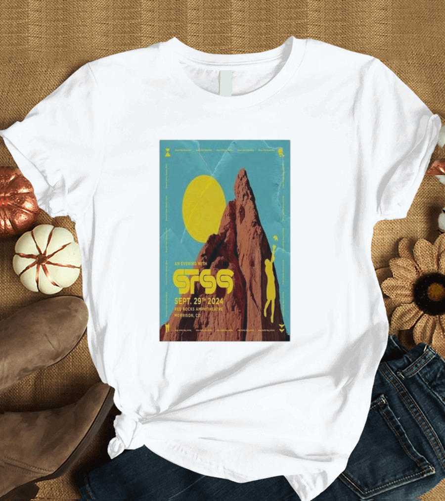 An Evening with STS9 at Red Rocks Amphitheatre Morrison CO Sept 29 T-Shirt
