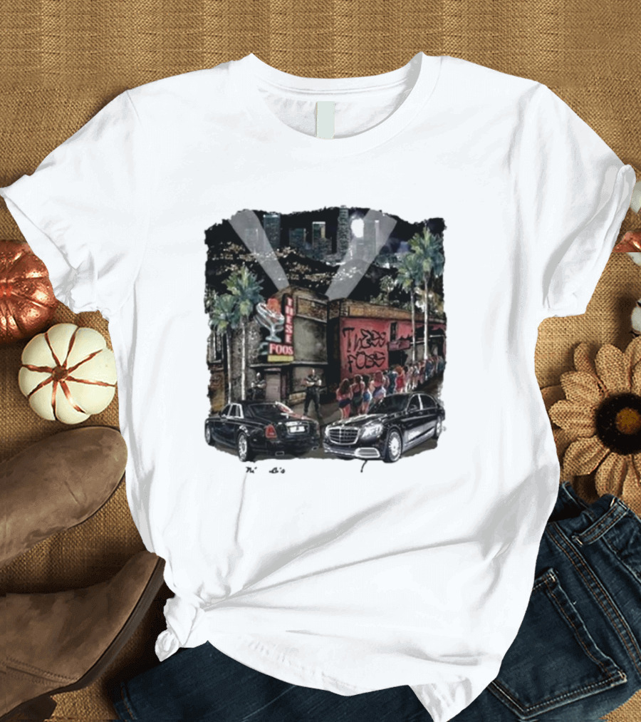 These Foos Nightclub 2024 Neon City Vibes Scene T-Shirt