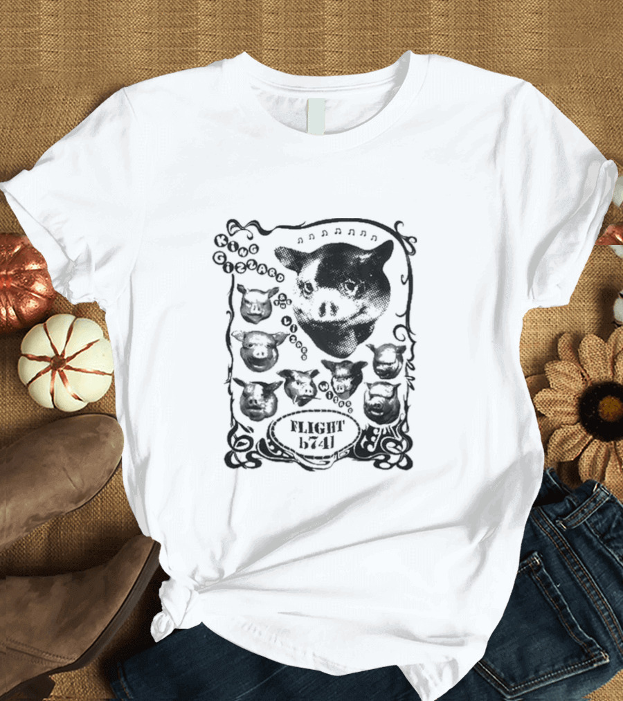 King Gizzard And The Lizard Wizard Pig Flight B741 T-Shirt
