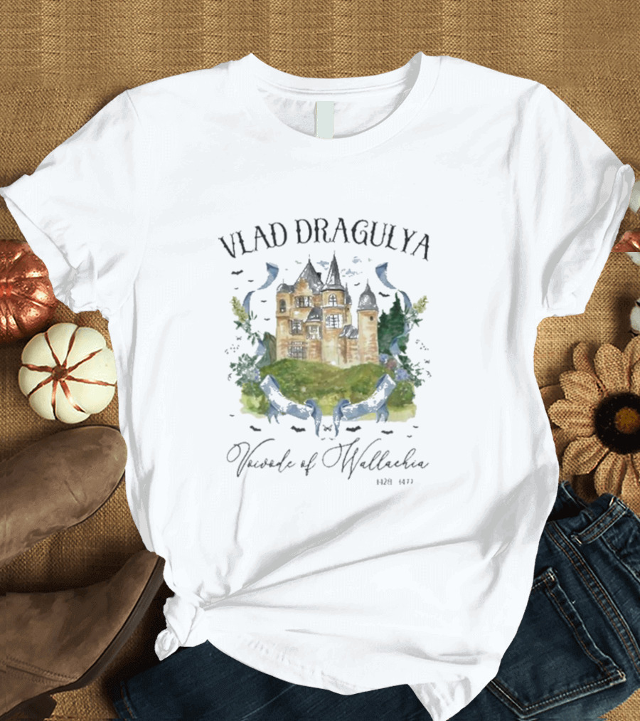 Vlad Dragulya Voivode of Wallachia Castle 1428-1477 T-Shirt