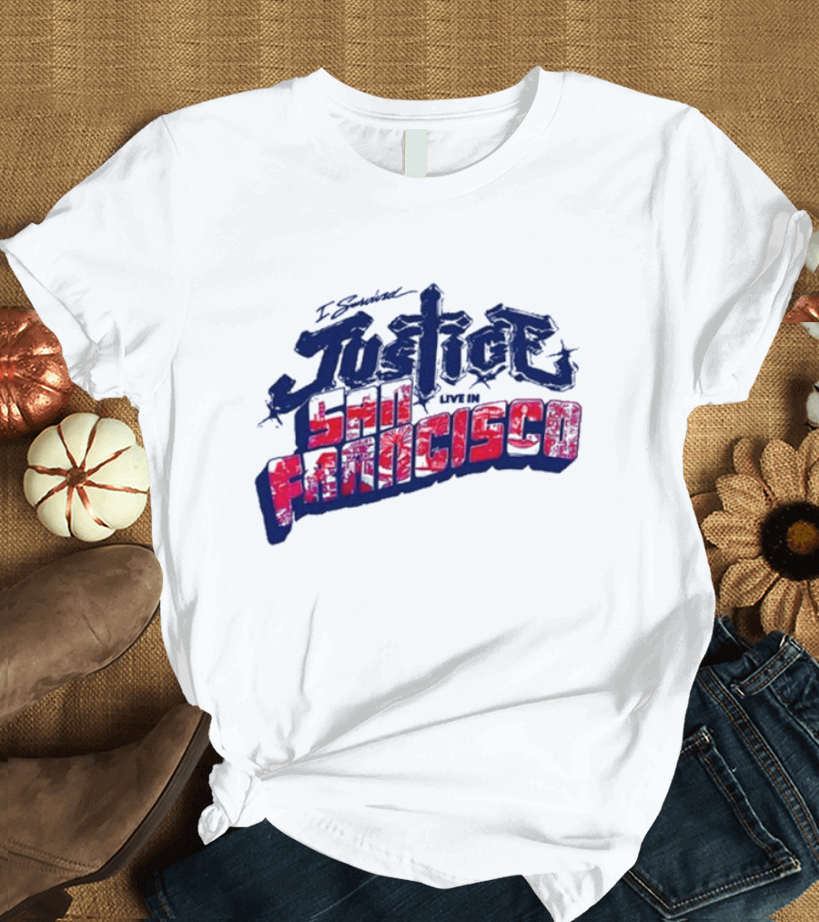 Survived Justice World Tour San Francisco Live T-Shirt