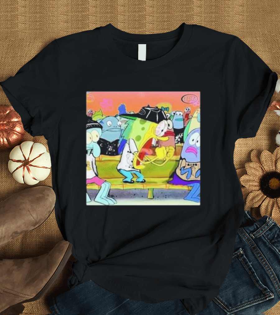 Zaynah Bear PWC Spongebob Yelling Meme T-Shirt