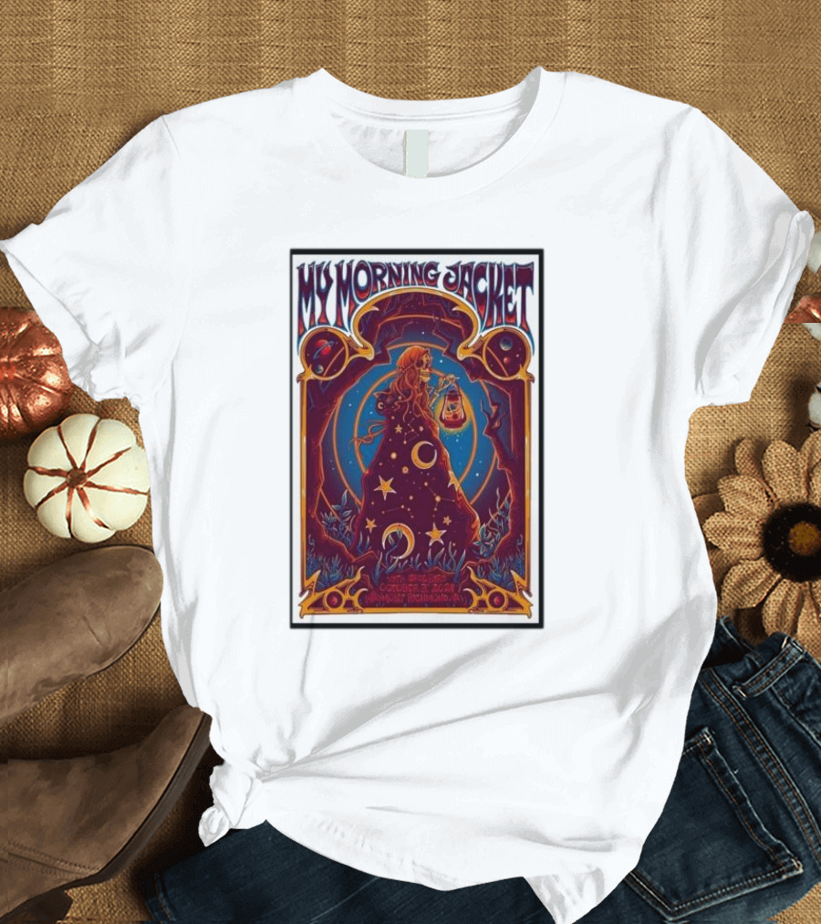 My Morning Jacket Maymont Richmond VA October 3 2024 Tour Moon and Stars T-Shirt