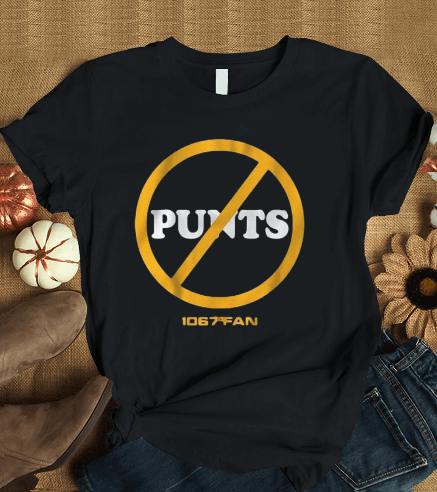 Washington Football 106.7 Fan No Punts T-Shirt