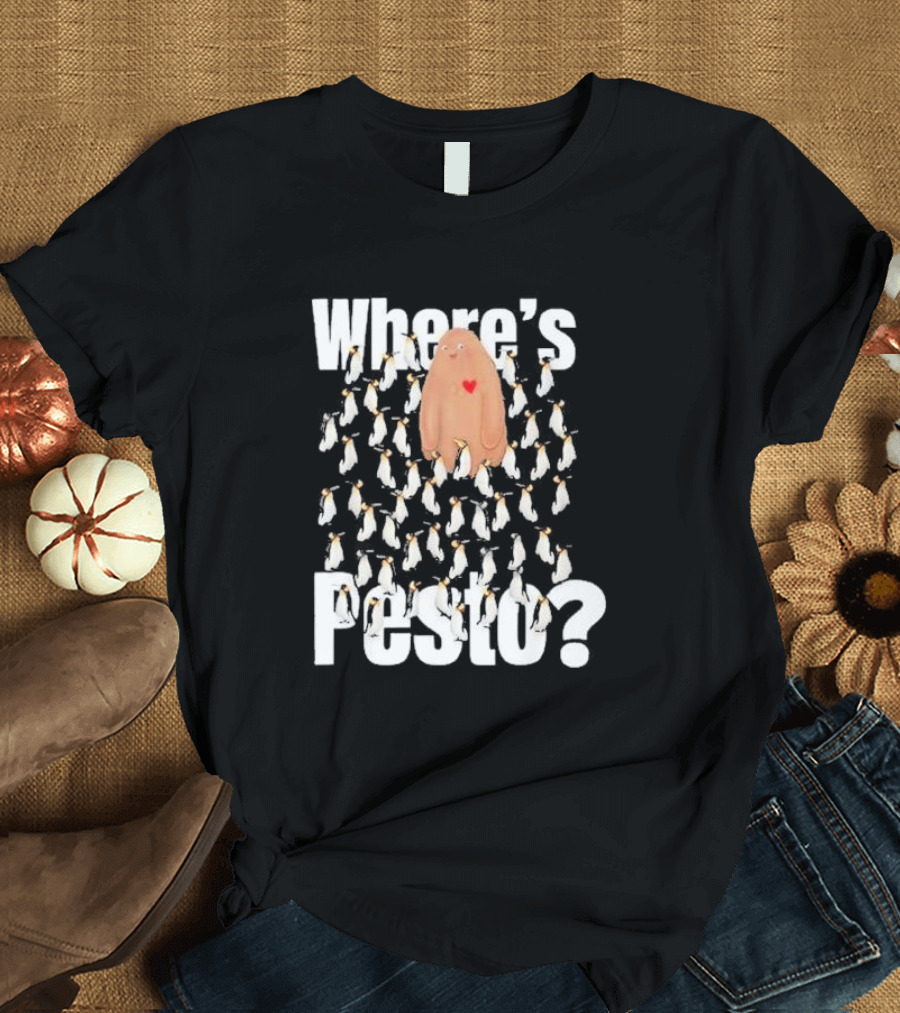 Where's Pesto The Penguin Among Penguins? T-Shirt