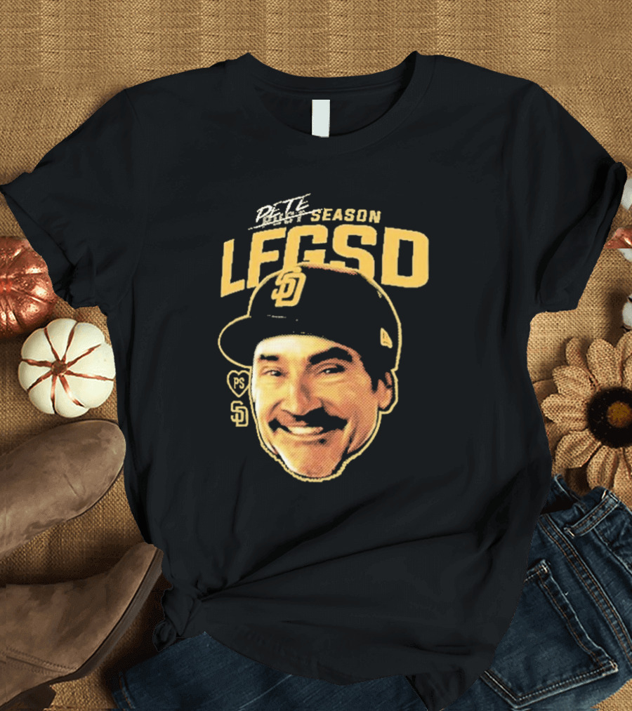 Pete Season Lfgsd San Diego Baseball Legends Cap T-Shirt
