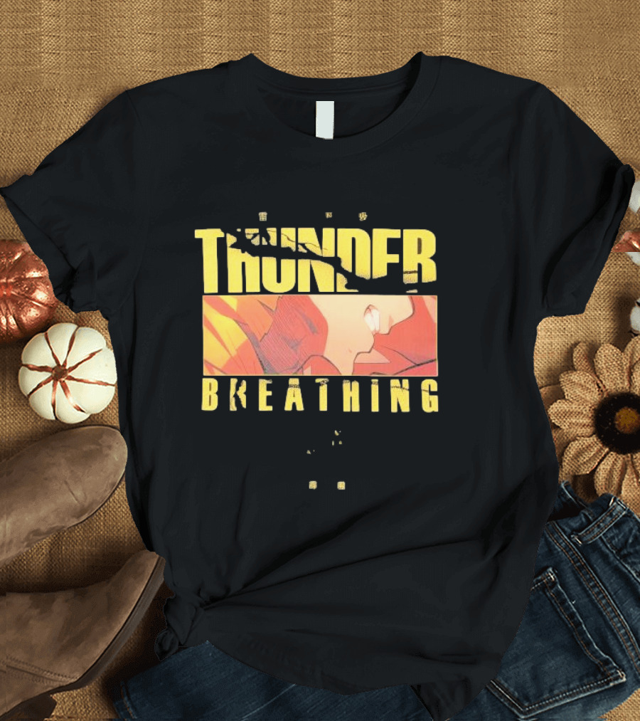 Thunder Breathing First Form Thunderclap and Flash Anime T-Shirt