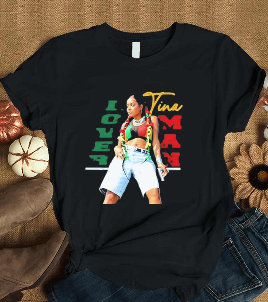 Tina Pinnock Lover Man Reggae Style Vibes T-Shirt