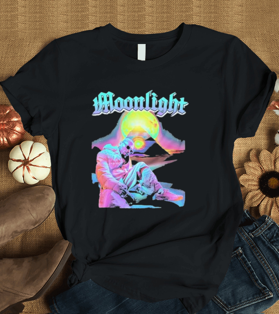 Moonlight Neon Vibes with Chris Brown T-Shirt
