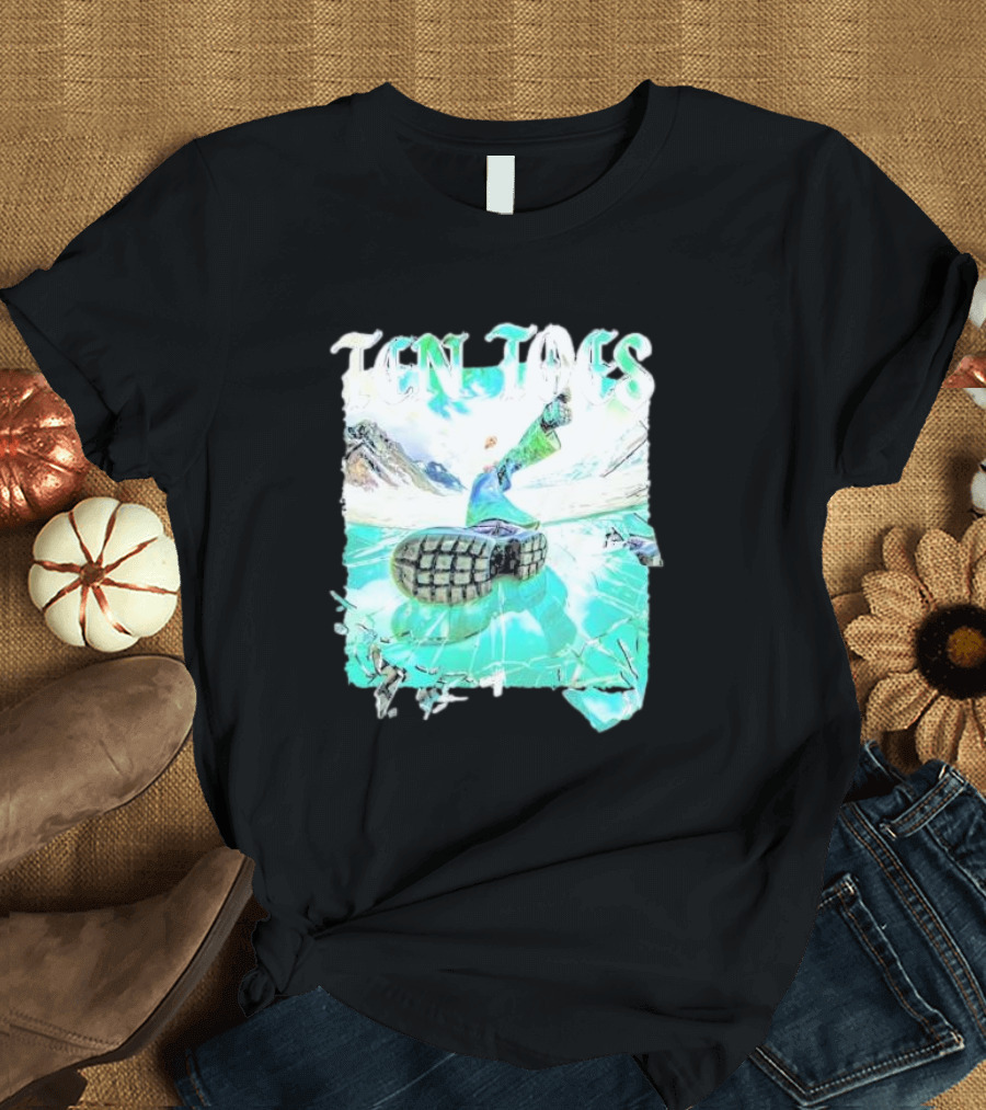 TEN TOES Chris Brown Snowboard Adventure T-Shirt