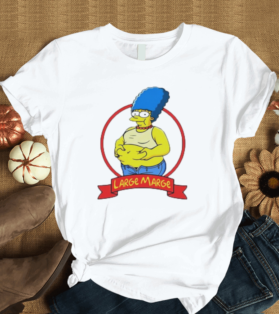 Large Marge Simpsons Cartoon Meme T-Shirt
