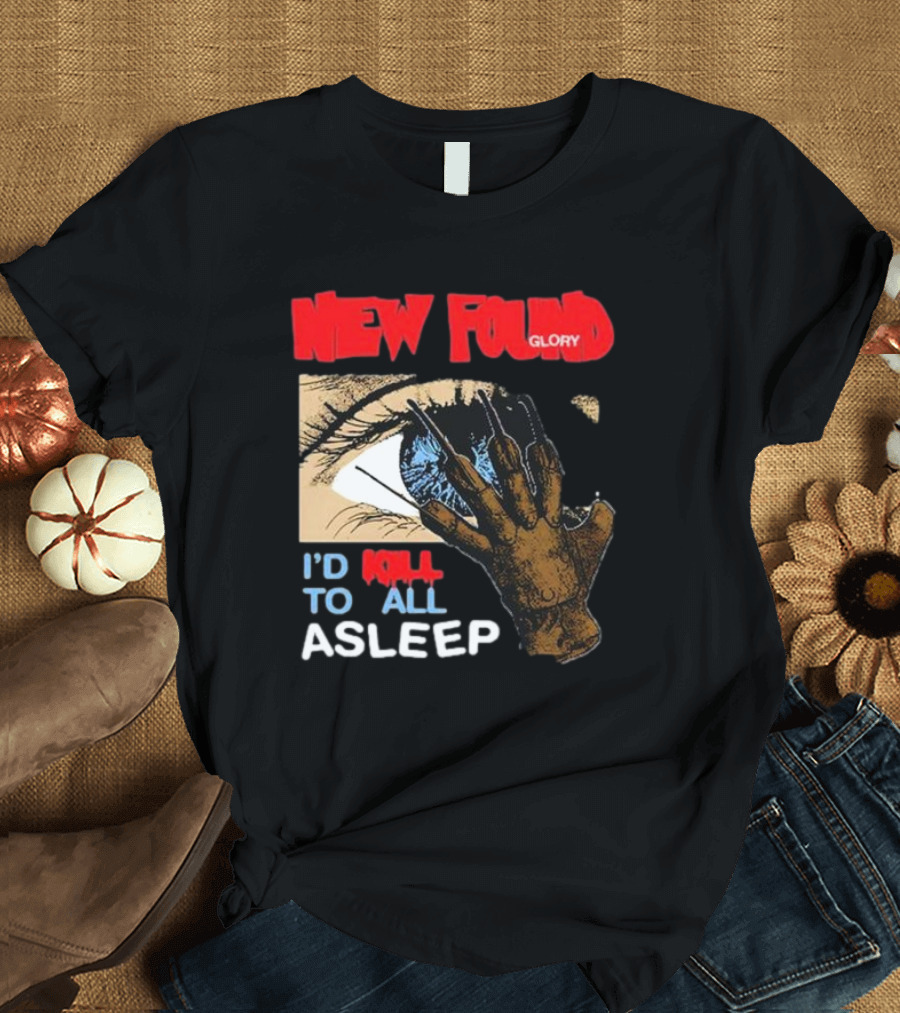 New Found Glory Eye Claw I'd Kill to Fall Asleep T-Shirt
