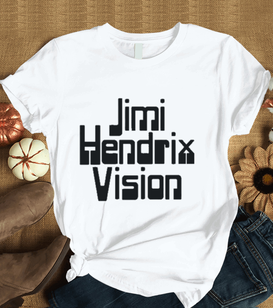 Jimi Hendrix Vision Ringer Retro Psychedelic T-Shirt