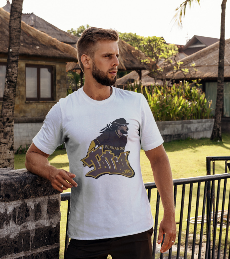 San Diego Padres Fernando Tatis Jr Player Graffiti T-Shirt