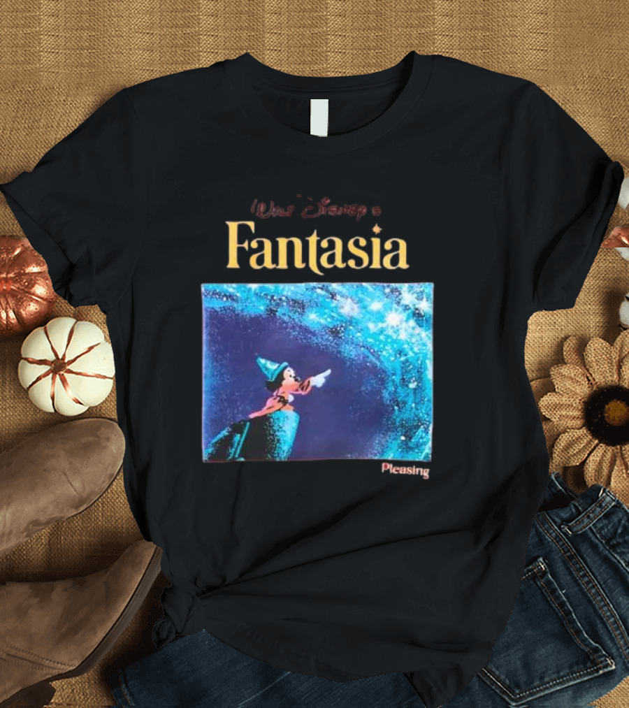 Walt Disney Fantasia L'Apprenti Sorcier Pleasing Mickey as Sorcerer's Apprentice T-Shirt
