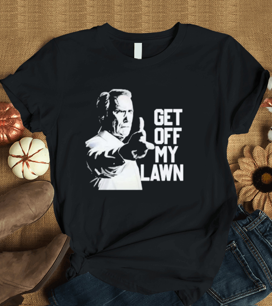 Clint Eastwood Get Off My Lawn Iconic TV Scene T-Shirt