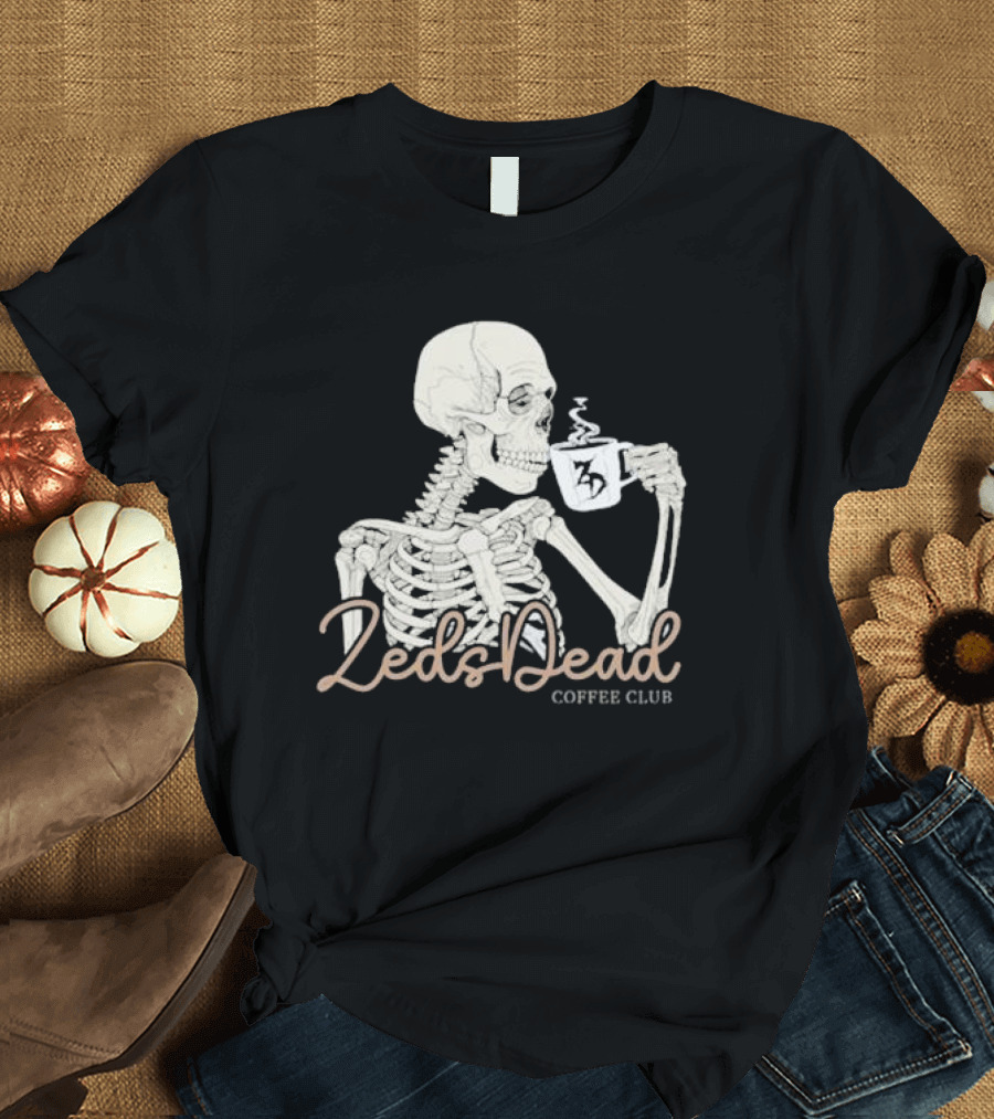 Zeds Dead Coffee Club Skeleton with Mug T-Shirt