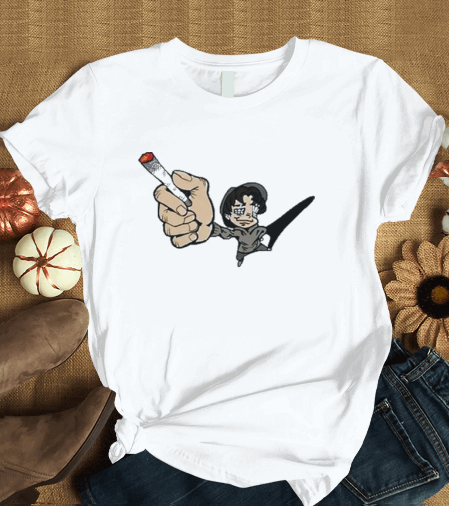 Rav Left-handed Cigarette Hand Illustration Keep The Change Tour T-Shirt