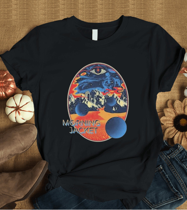 T-Shirt: My Morning Jacket Cosmic Landscape Oval T-Shirt My Morning Jacket Cosmic Landscape Oval T-Shirt