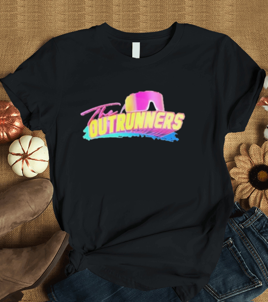 The Outrunners Retro Neon Shades Vibes T-Shirt
