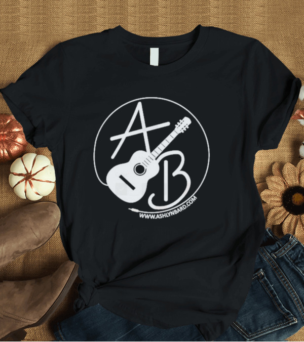 T-Shirt: AB Guitar Emblem www.ashlynbard.com T-Shirt AB Guitar Emblem www.ashlynbard.com T-Shirt