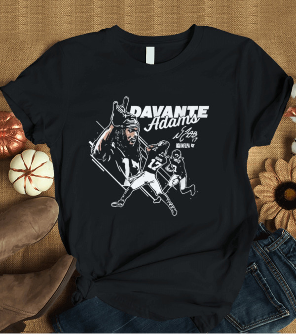 T-Shirt: Davante Adams NFLPA 17 New York Football T-Shirt Davante Adams NFLPA 17 New York Football T-Shirt