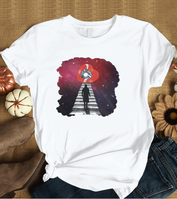 T-Shirt: Where Is Love Bobby Caldwell Stairway to Heart and Stars Journey T-Shirt Where Is Love Bobby Caldwell Stairway to Heart and Stars Journey T-Shirt