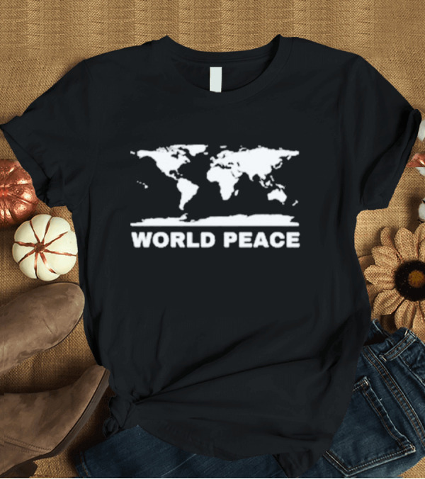T-Shirt: World Peace Map Elon Musk T-Shirt World Peace Map Elon Musk T-Shirt