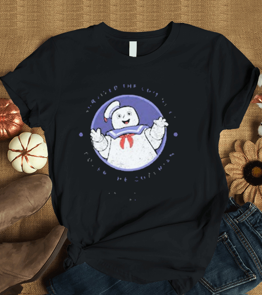 I Survived The Coming Of Gozer The Gozerian Ghostbusters Stay Puft Marshmallow Man T-Shirt