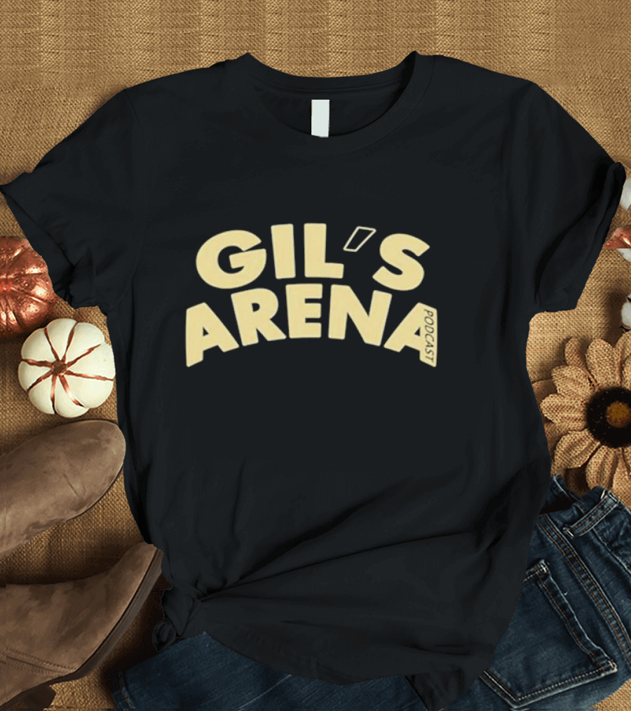 Kenyon Martin Sr Featuring Gil's Arena Podcast T-Shirt