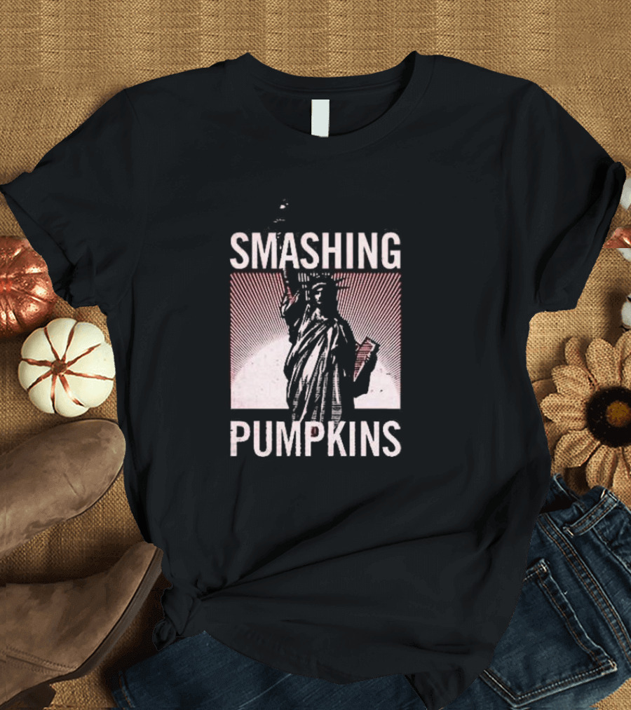Smashing Pumpkins Liberty Statue Zeitgeist T-Shirt