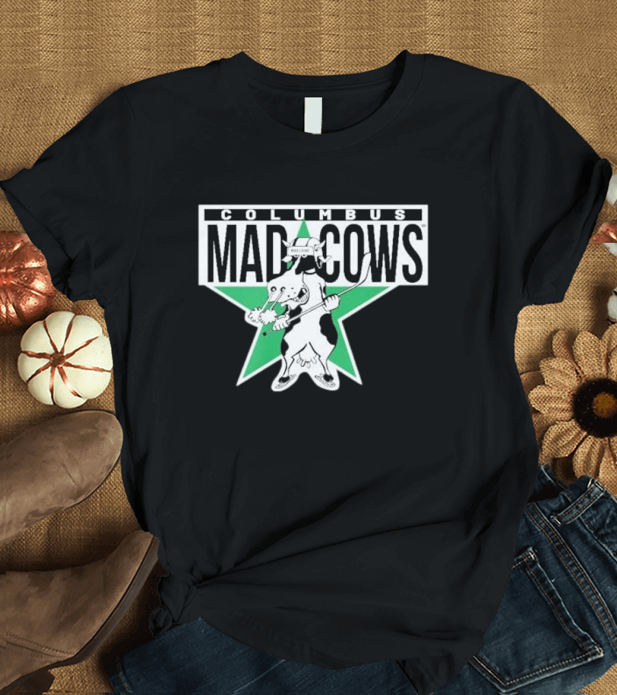 Columbus Mad Cows Star T-Shirt