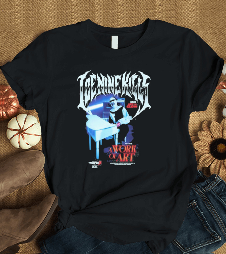 Ice Nine Kills Featuring The Ghost Of Vincent Price Presents A Work Of T-Shirt