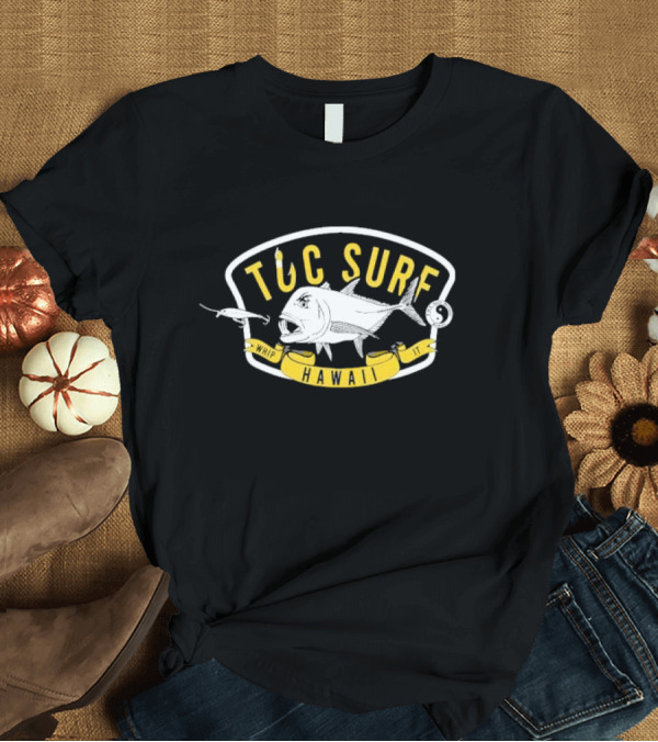 T-Shirt: T&C Surf Hawaii Whip It Fishing Jersey T-Shirt T&C Surf Hawaii Whip It Fishing Jersey T-Shirt