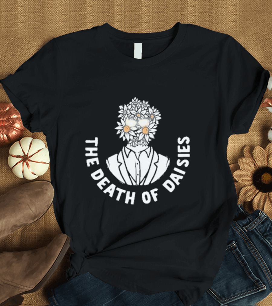 Neoni The Death Of Daisies Floral Head Suit T-Shirt
