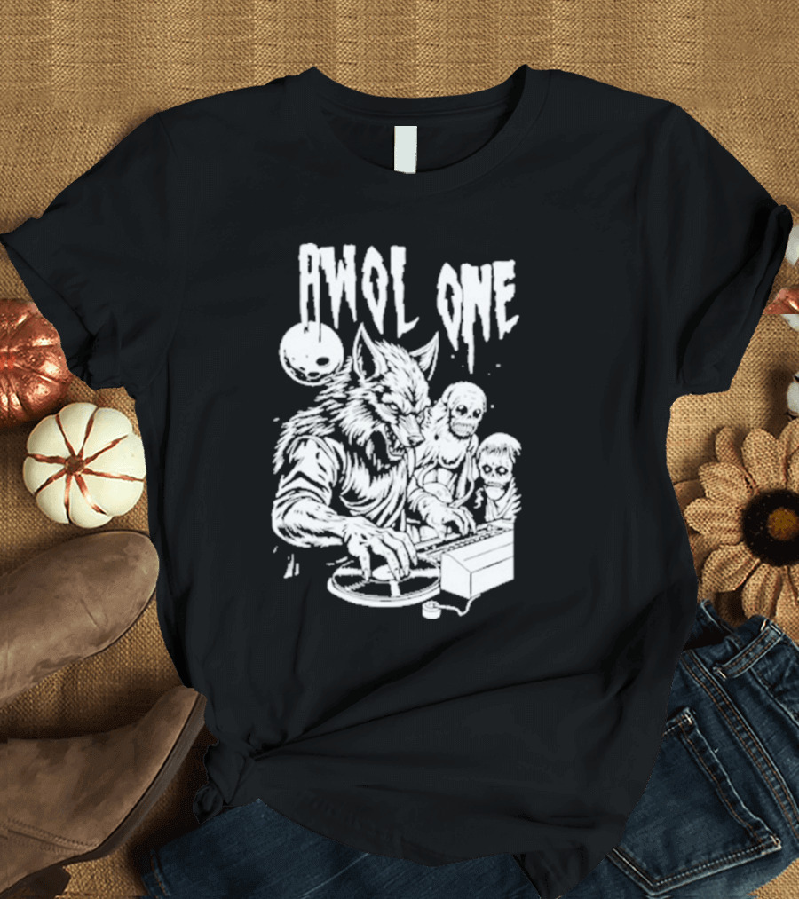 AWOL One Werewolf DJ with Creatures T-Shirt