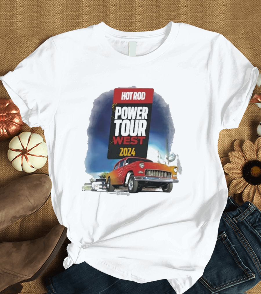 HOT ROD Power Tour West 2024 Classic Car T-Shirt