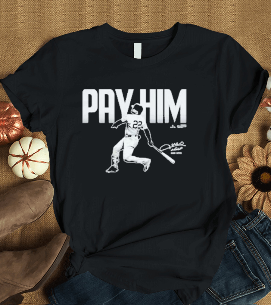 Juan Soto Pay Him Yankees Number 22 Baseball T-Shirt