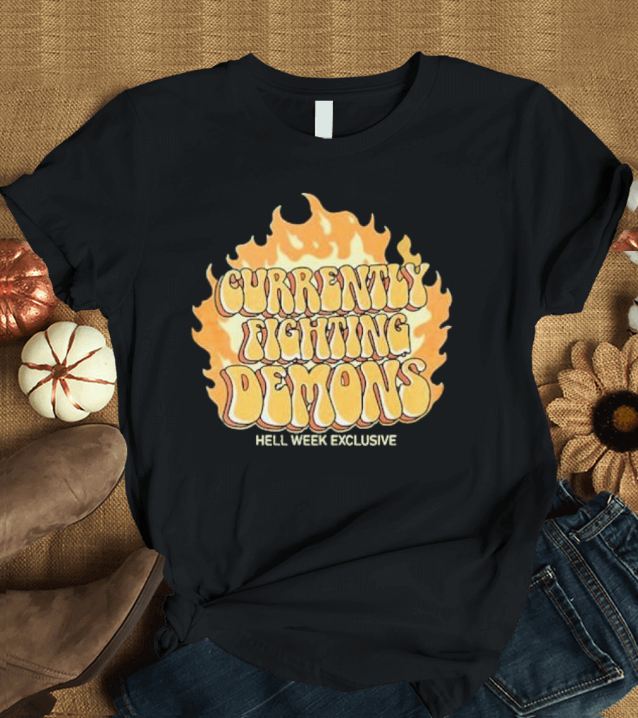 Currently Fighting Demons Hell Week Exclusive Xplr CFD T-Shirt