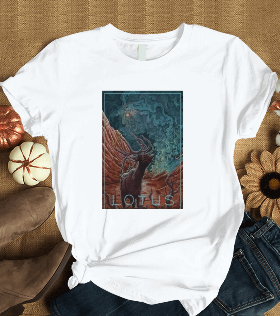 Lotus Deer October 24 2024 Washington Fort Collins October 25-26 Summit Denver Co T-Shirt