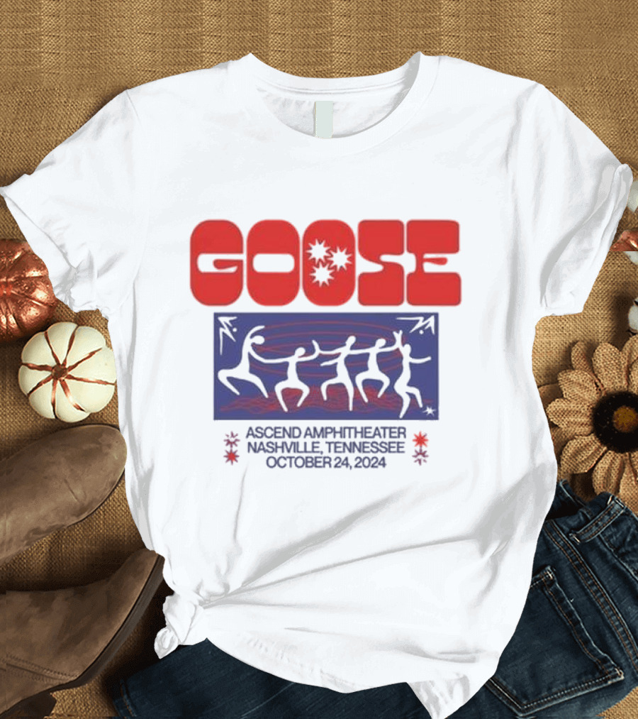 Goose Concert Ascend Amphitheater Nashville Tennessee October 24 T-Shirt
