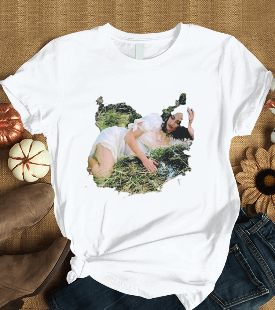 Kacey Musgraves Horse Girl Black Dreamy Pastoral Scene T-Shirt