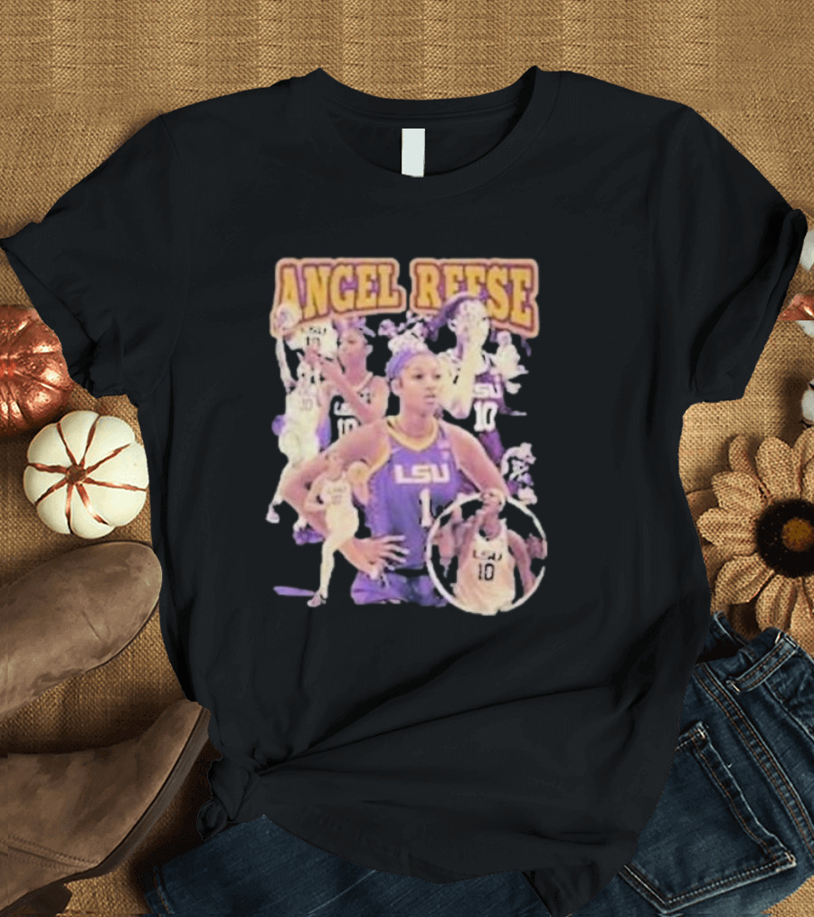 Angel Reese LSU Basketball Champions NCAA T-Shirt