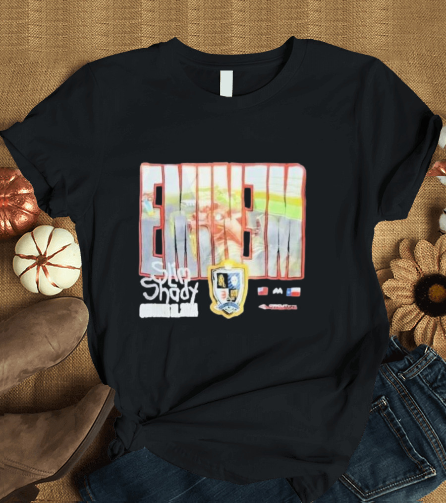EMINEM Slim Shady Circuit of the Americas F1 Racing Shield T-Shirt
